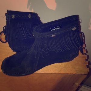 Minnetonka booties